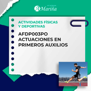 AFDP003PO ACTUACIONES EN PRIMEROS AUXILIOS